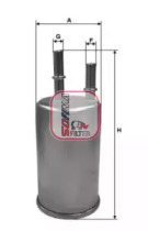 S 9183 B SOFIMA Фільтр палива1